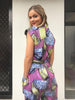 Feza African print ladies Jumpsuit